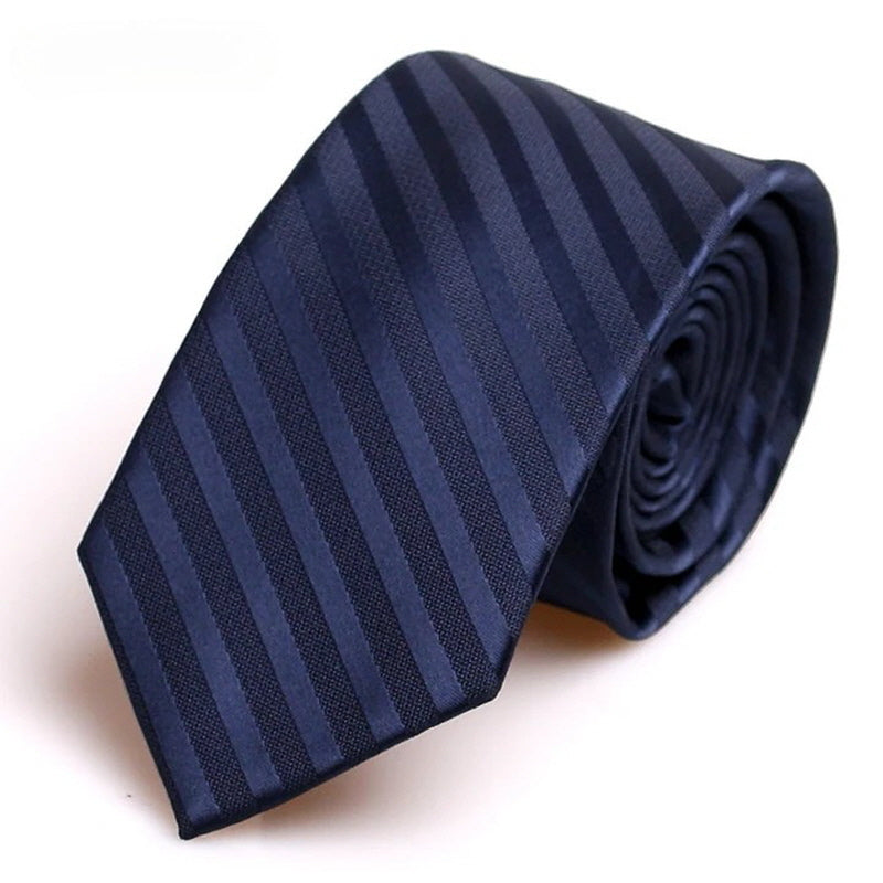 [AJ-MAN'S] TONAL NAVY STRIPE TIE