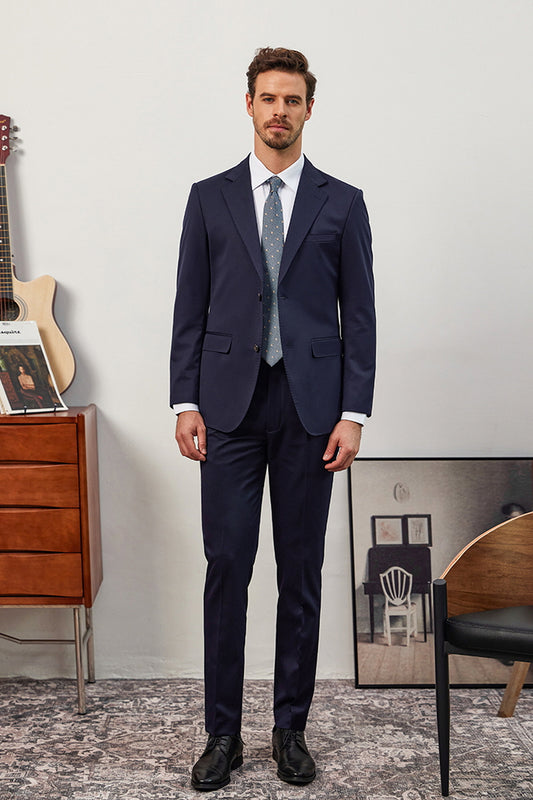 [AJ-MAN'S] REGULAR FIT NAVY SUITS