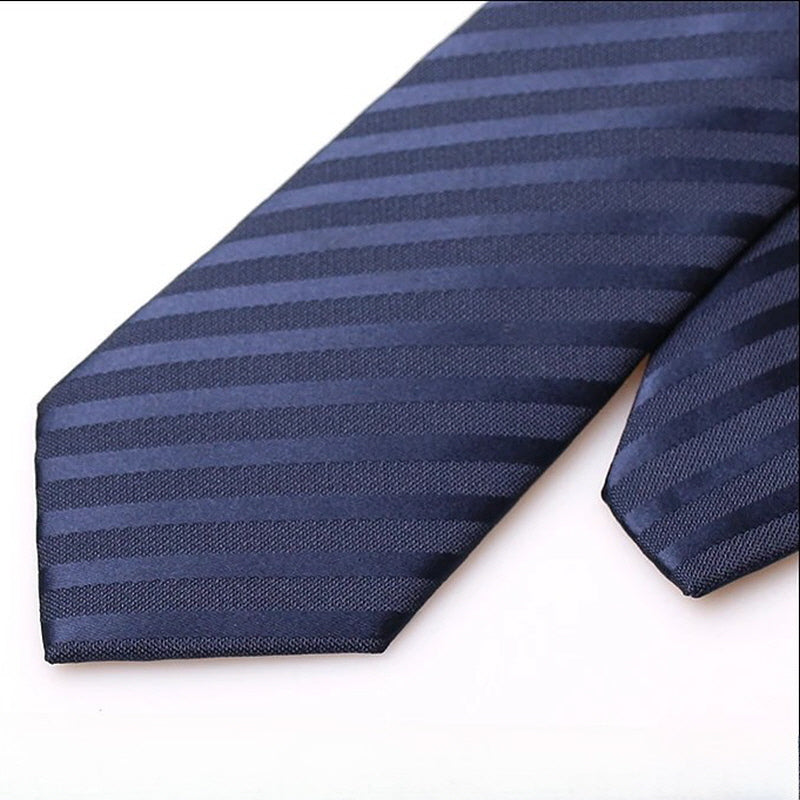 [AJ-MAN'S] TONAL NAVY STRIPE TIE
