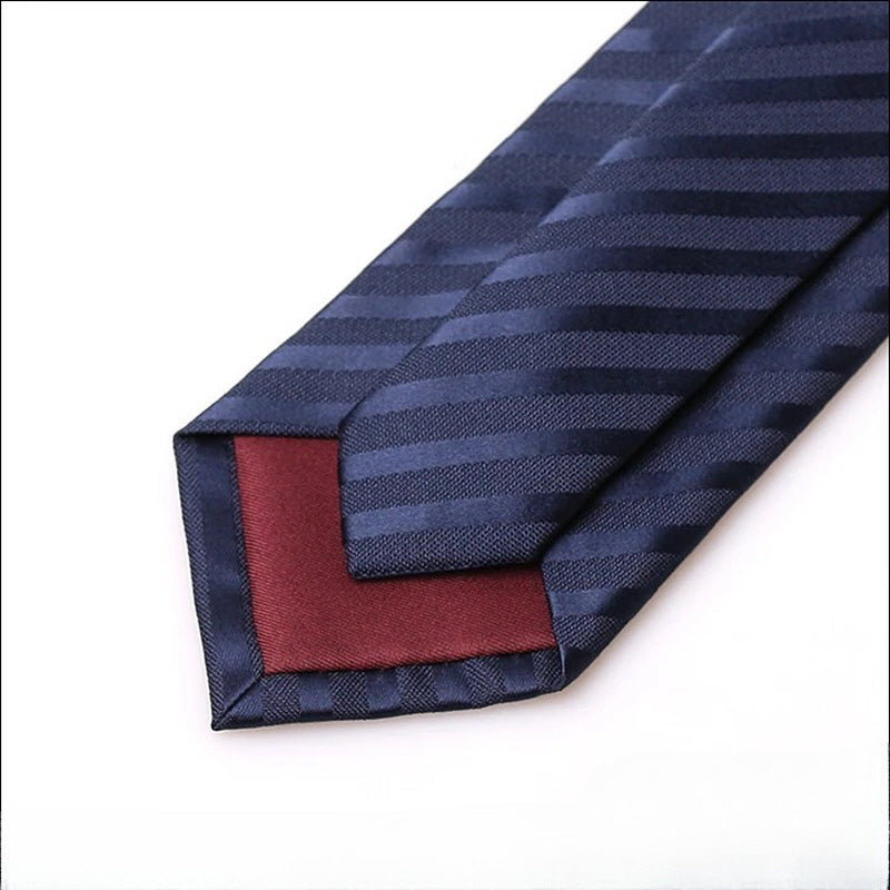 [AJ-MAN'S] TONAL NAVY STRIPE TIE