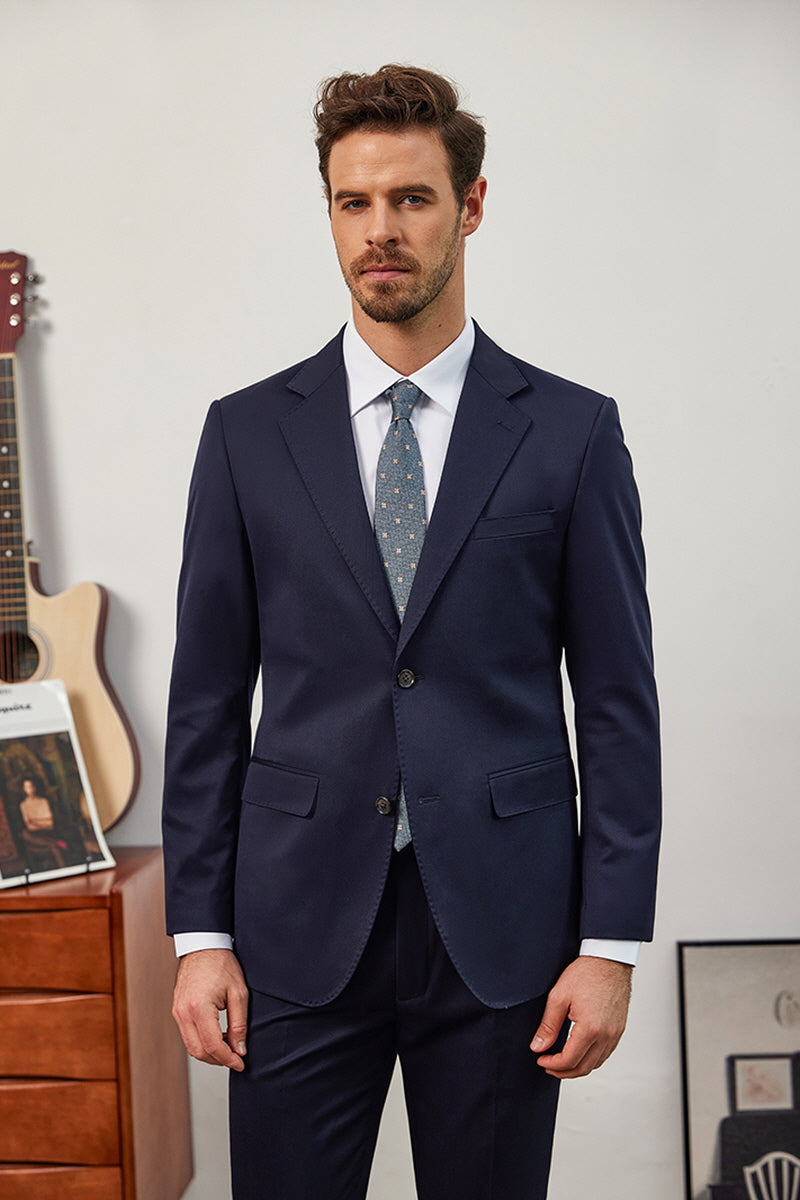 [AJ-MAN'S] REGULAR FIT NAVY SUITS