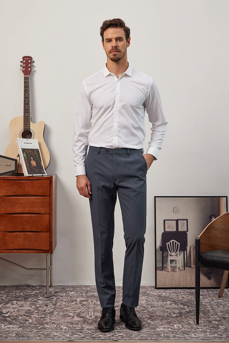[AJ-MAN'S] SIGNATURE GRAY BLUE PANTS
