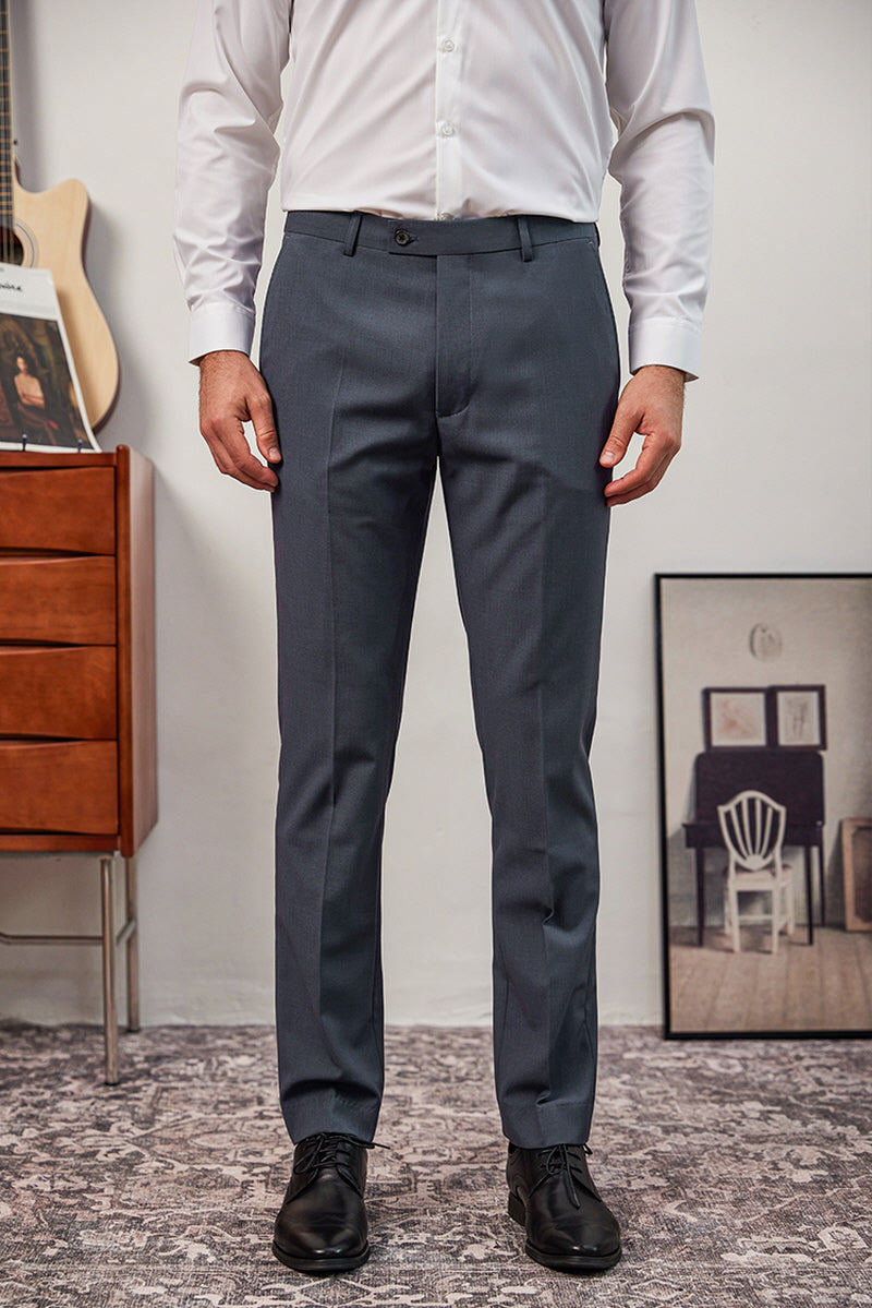 [AJ-MAN'S] SIGNATURE GRAY BLUE PANTS