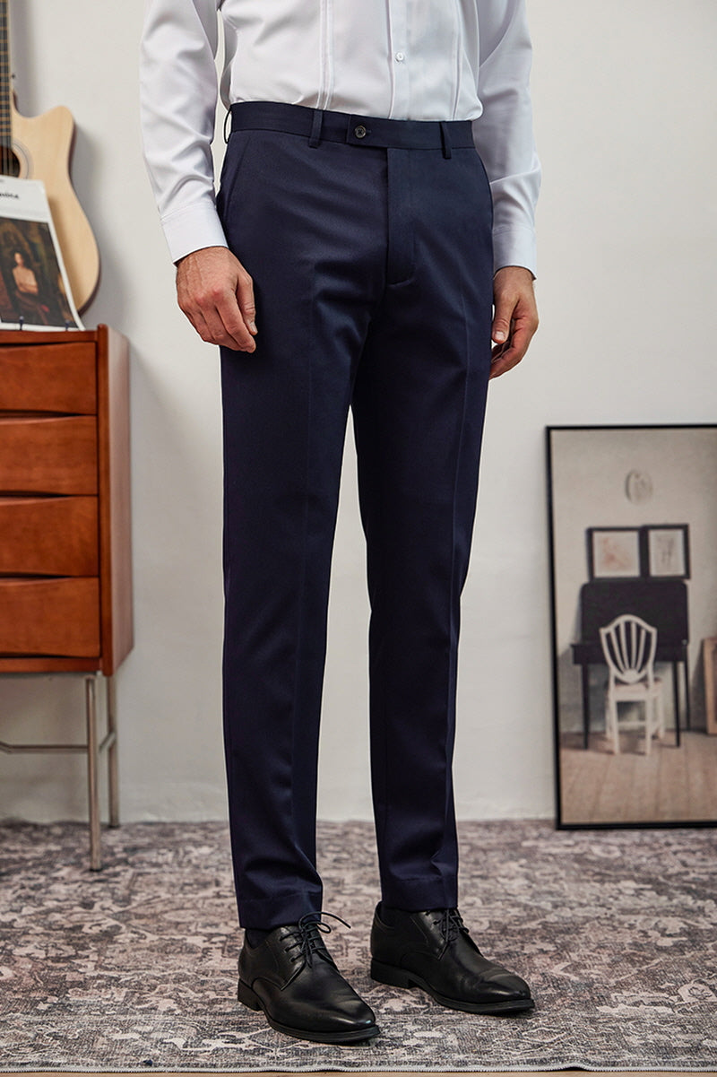[AJ-MAN'S] SIGNATURE NAVY PANTS