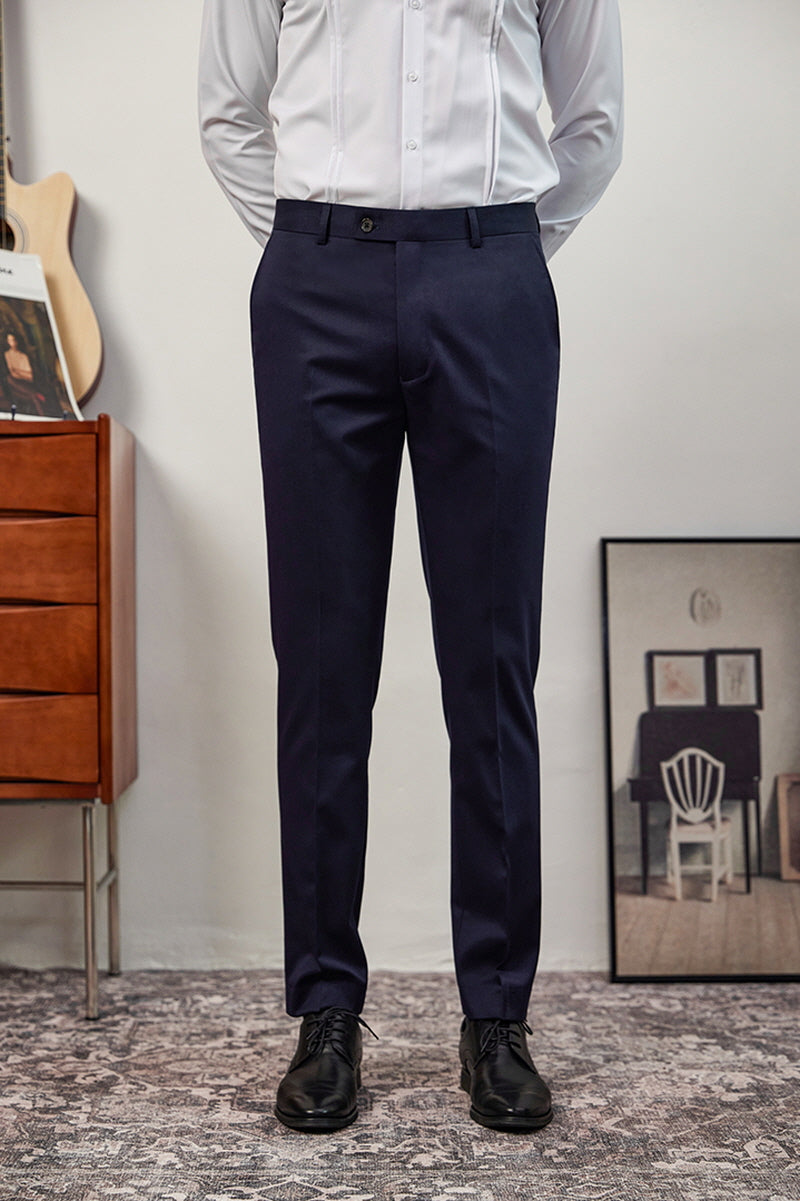 [AJ-MAN'S] SIGNATURE NAVY PANTS