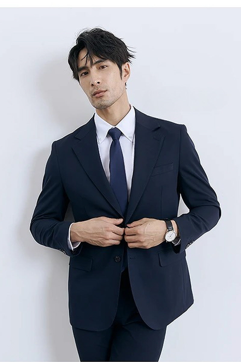 [AJ-MAN'S] NAVY SIGNATURE JACKET