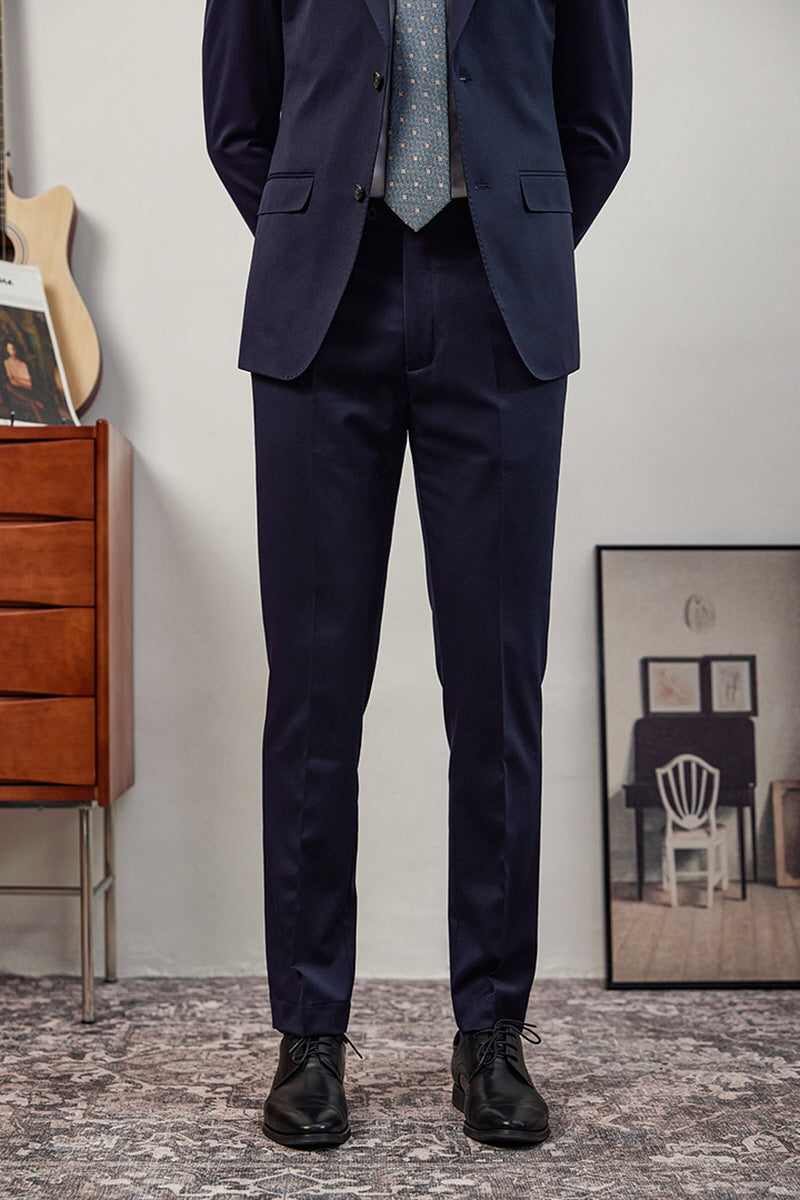 [AJ-MAN'S] SIGNATURE NAVY PANTS
