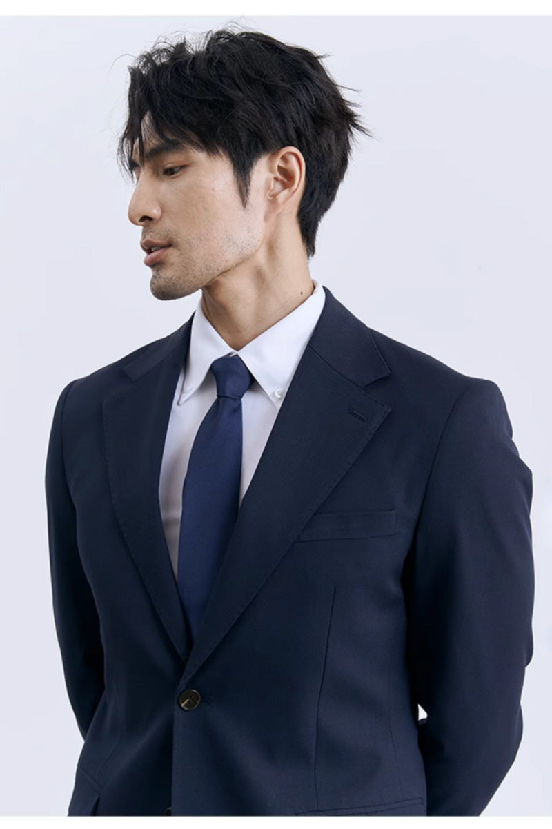 [AJ-MAN'S] NAVY SIGNATURE JACKET