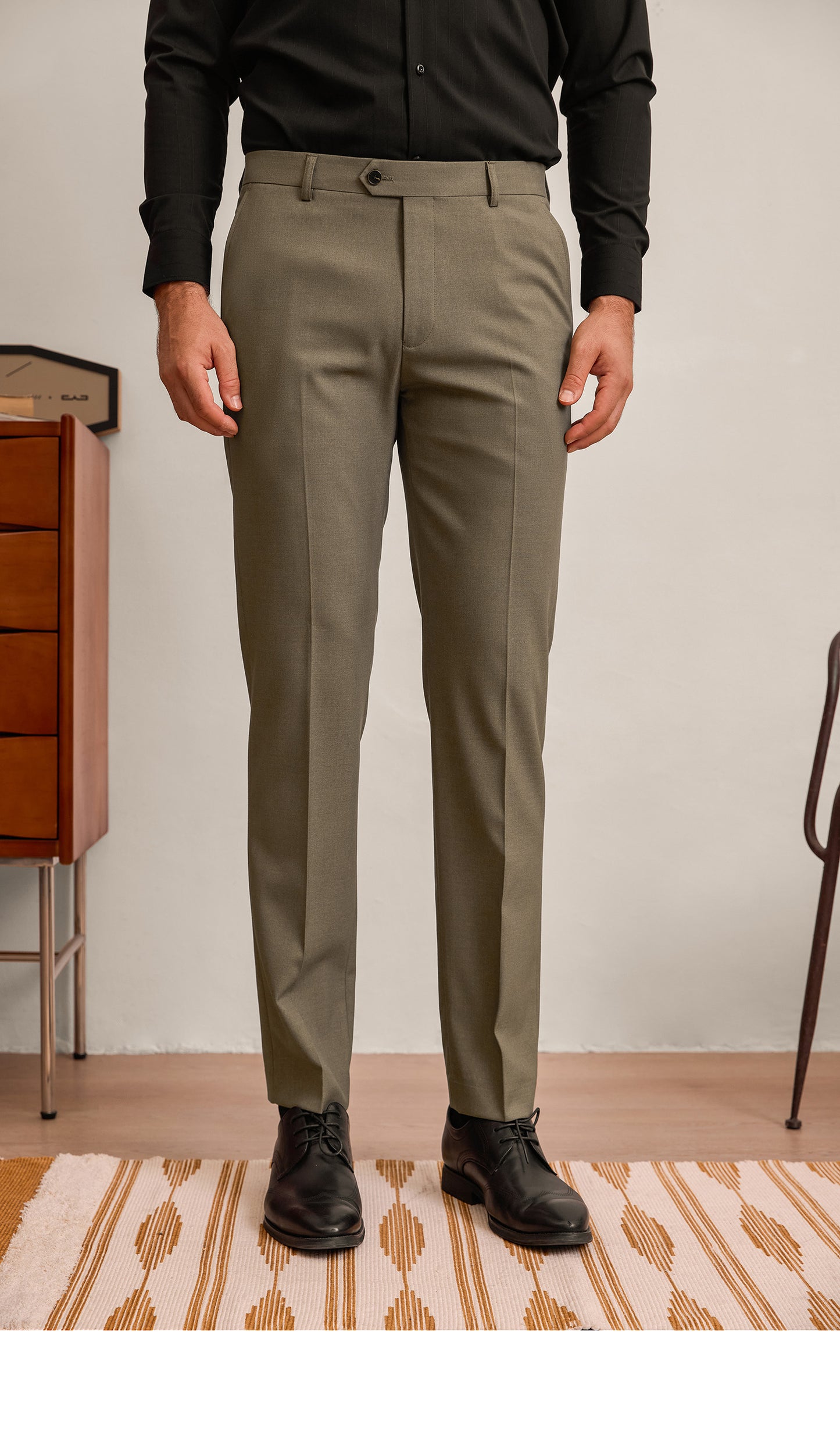 [AJ-MAN'S] SIGNATURE BROWN PANTS