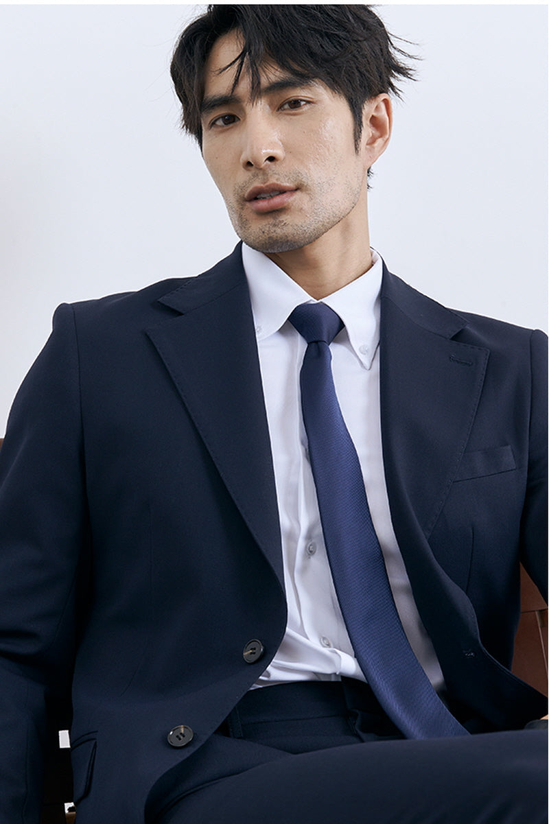 [AJ-MAN'S] NAVY SIGNATURE JACKET
