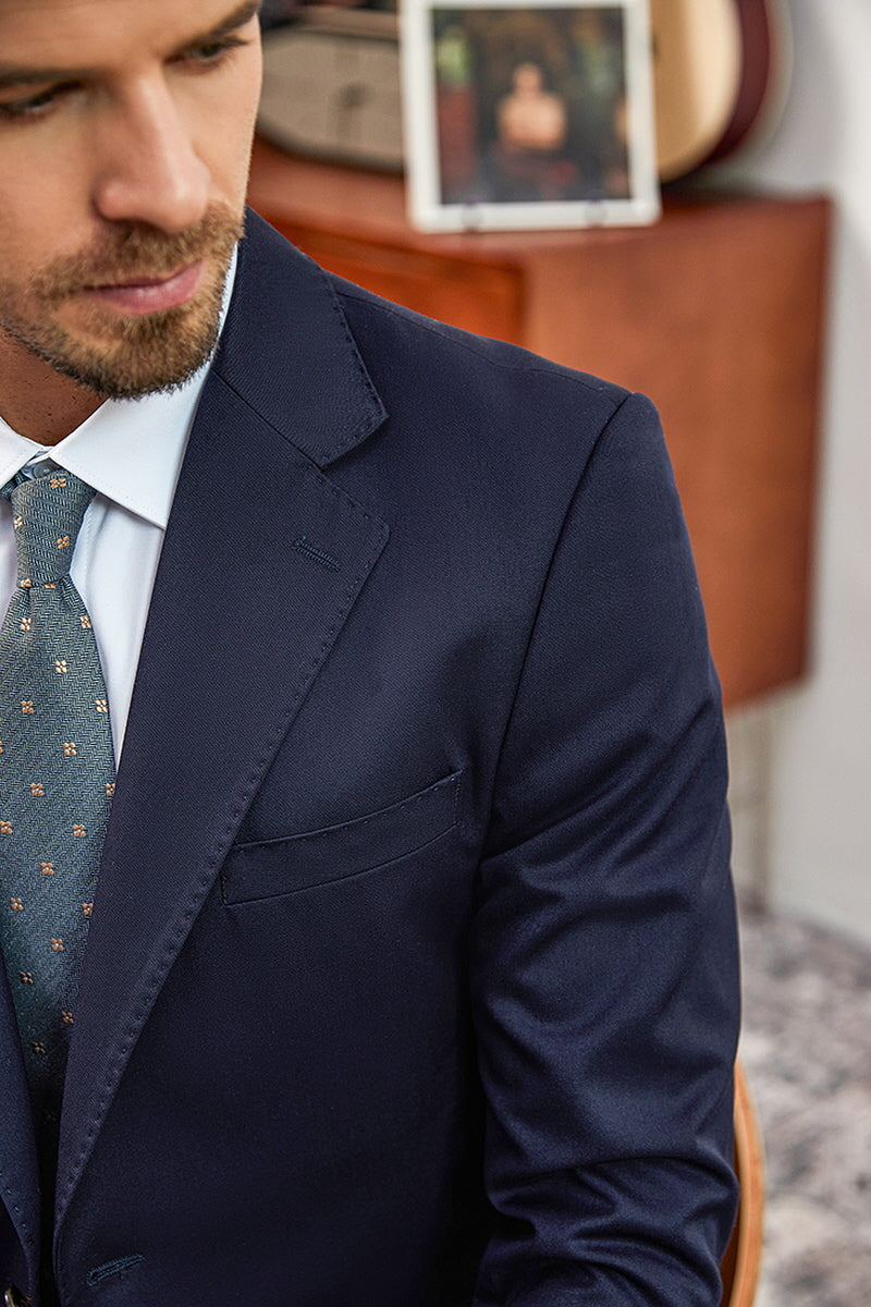 [AJ-MAN'S] REGULAR FIT NAVY SUITS