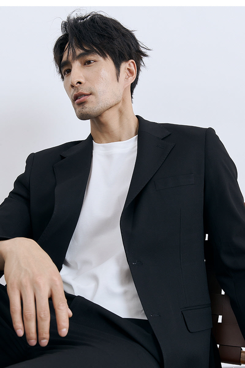 [AJ-MAN'S] BLACK SIGNATURE JACKET