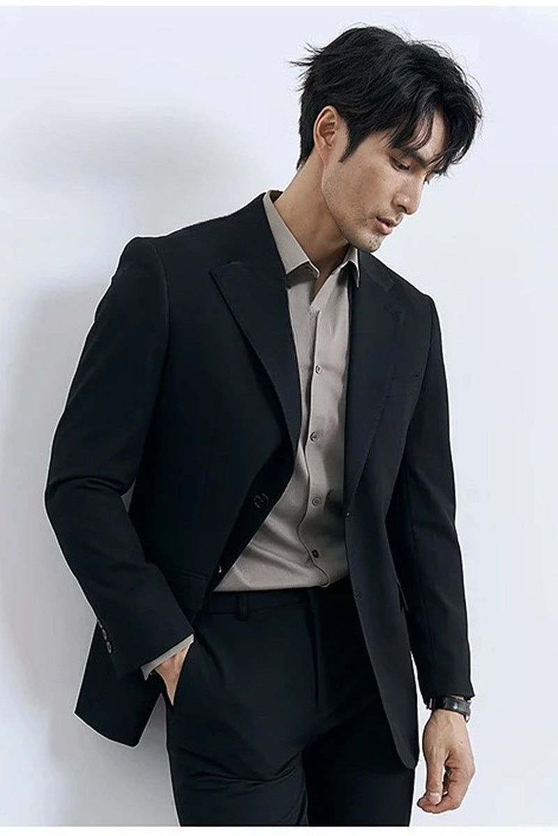 [AJ-MAN'S] BLACK SIGNATURE JACKET