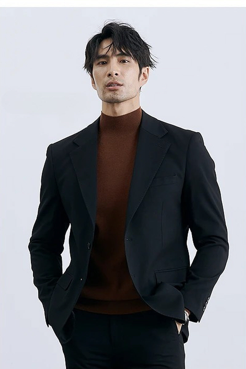 [AJ-MAN'S] BLACK SIGNATURE JACKET