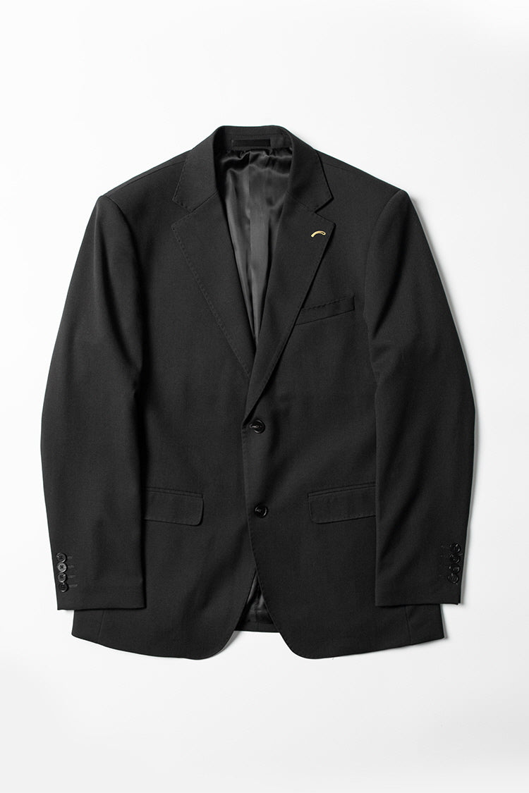 [AJ-MAN'S] REGULAR FIT BLACK SUITS
