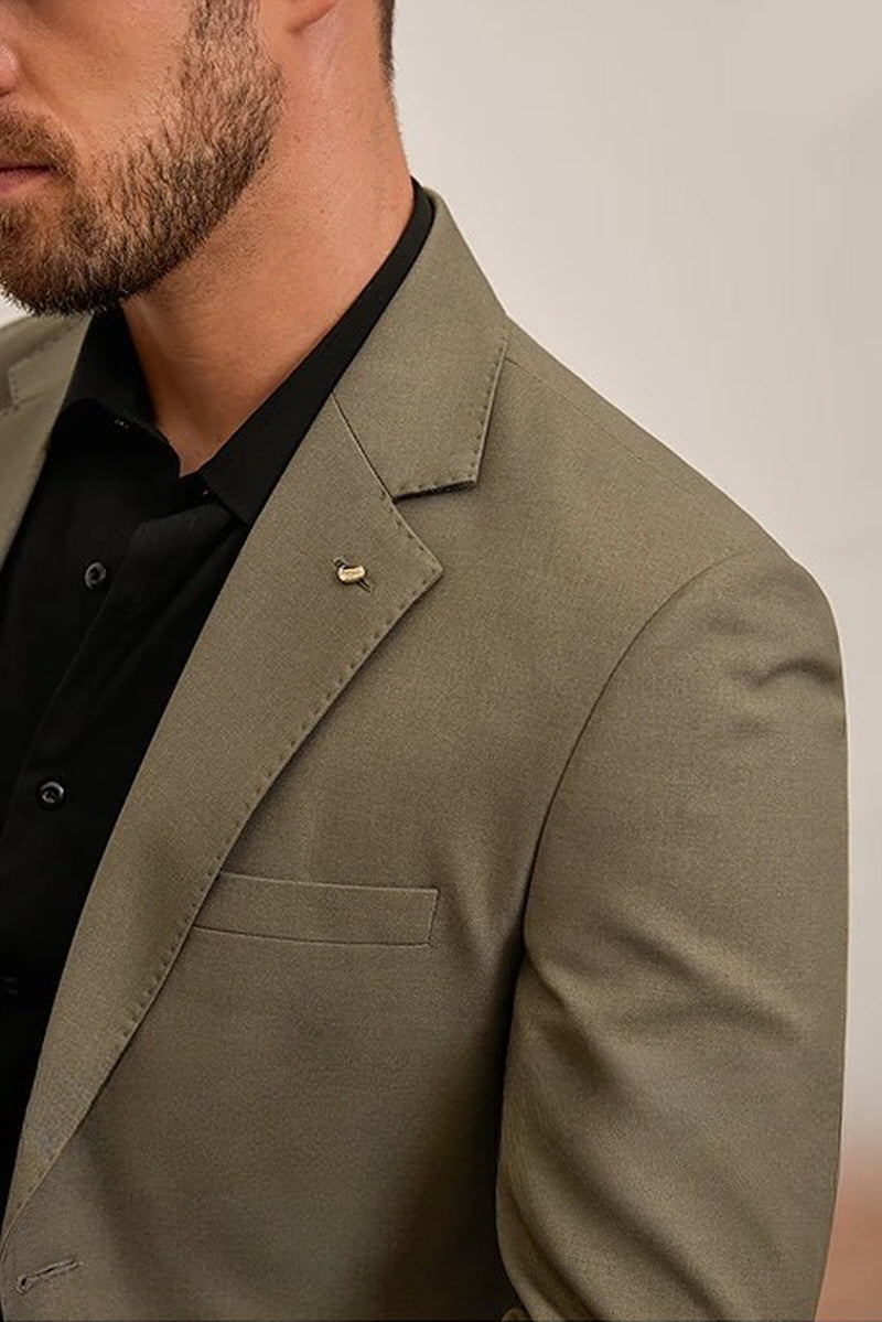 [AJ-MAN'S] REGULAR FIT BROWN SUITS