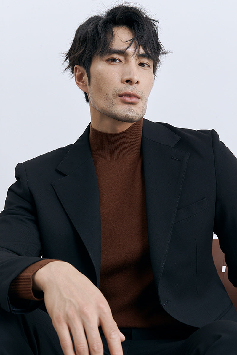 [AJ-MAN'S] BLACK SIGNATURE JACKET