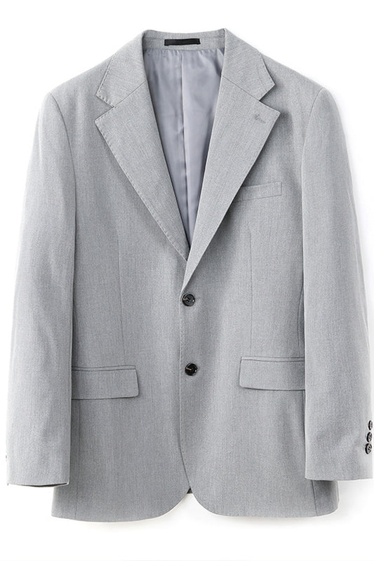 [AJ-MAN'S] LIGHT GRAY SIGNATURE JACKET